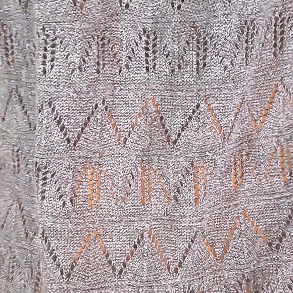 Soft Patterned Knit Sweater Dress - Picture 9 of 13